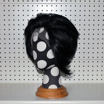 613 Blonde Short Bob Straight Wig for Man 8 Inch 13*4 Synthetic Lace Wigs 150% Density with Heat Resistant Fiber Hair Wig