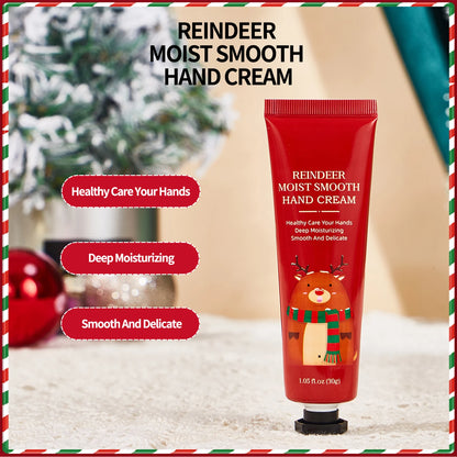 Christmas Hand Cream Set Moisturizing Hydrating Kit Plant Fragrance Nourishing Repair Anti Dry Cracked Hands Skin Care for Women Girls Holiday Xmas Winter Beauty Travel Size Mini Stocking Stuffers Christmas Gift Box