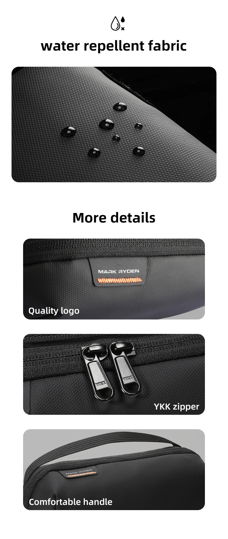 Mark Ryden Portable Cable Digital Storage Bags Organizer Travel Organizers Charger Plug Cosmetics Storage Bag Waterproof