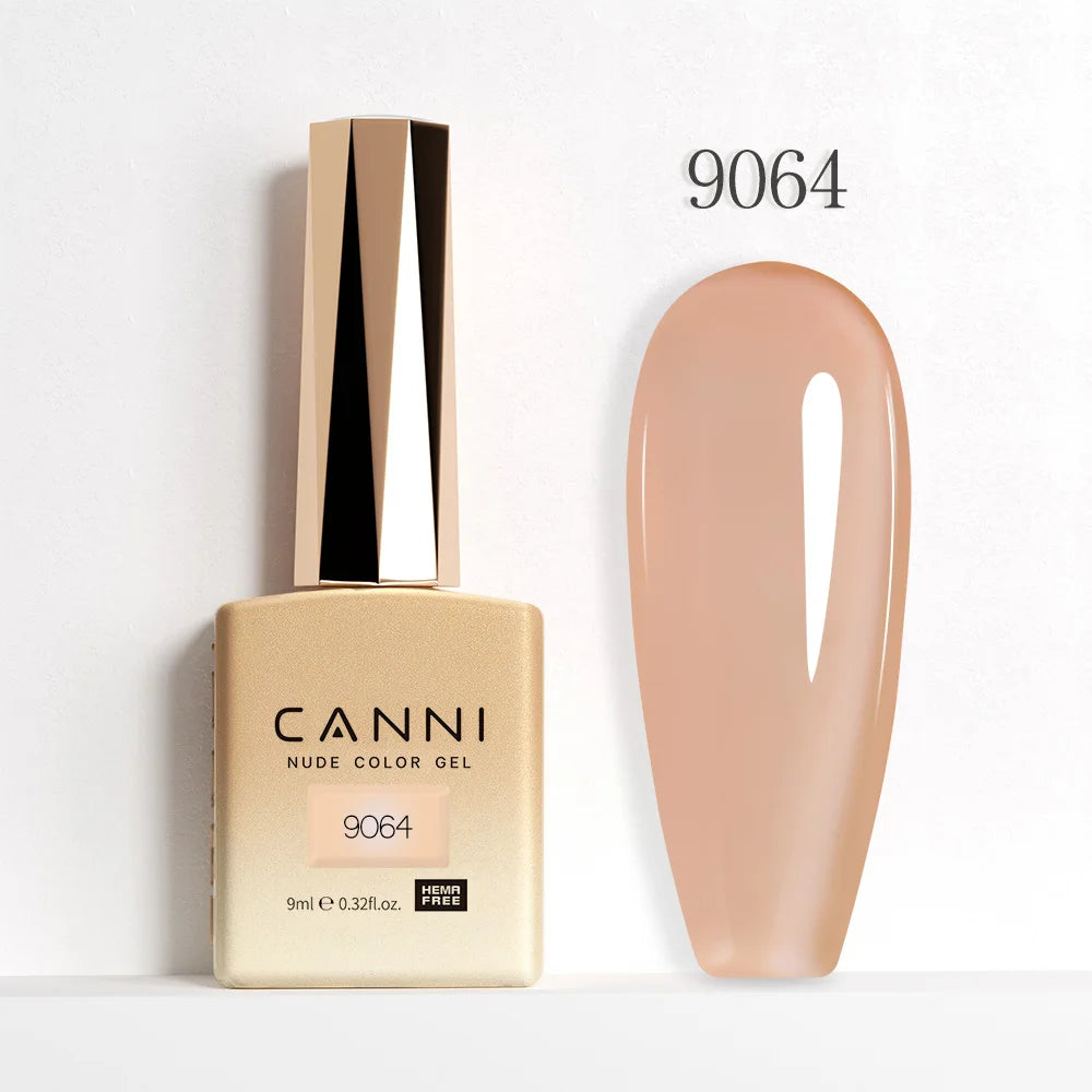 CANNI Gel Nail Polish TPO/HEMA FREE Gorgeous Christmas Red Color Winter Nails Full Coverage Soak Off UV LED Semi Permanent Gel
