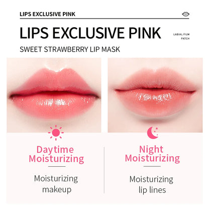 3/5/10/20/30pcs Pink Moisturizing Lips Mask Nourishing Hydrating Crystal Collagen Gel Lip Patches Lip Plumper Sexy Lip Skin Care
