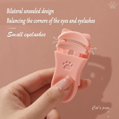 1/2pcs Cat Ear Eyelash Curler, Gentle Curling Lash Tool, No Hurt to Eyelids, Beginner-Friendly, Lightweight