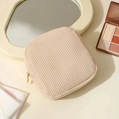 Fashion Mini Makeup Lipstick Bag Travel Organizer Bags Sanitary Napkins Case Small Pouch Cosmetic Storage Pouch Women