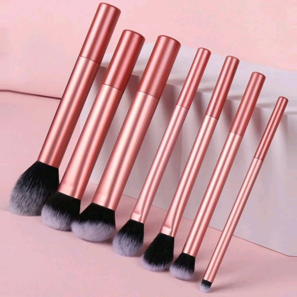 High-End Professional Makeup Brushes Set with Bucket Blush Powder Eyeshadow Eyebrow Foundation Beauty Makeup Tool Brochas