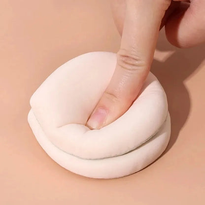 2026 Super Thick Soft Makeup Puffs Large Cotton Velvet Powder Puff Liquid Foundation Sponge Cosmetics Tools Wet Dry Use Puff