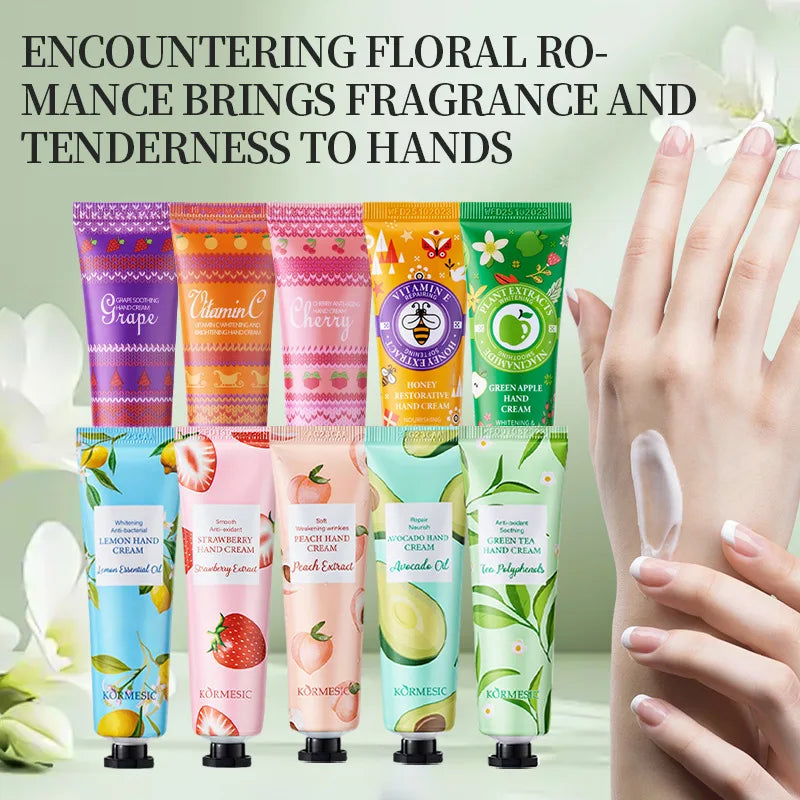 KORMESIC Fruit Vaseline Hand Cream Moisturizing Nourishing Anti-Wrinkles Anti-aging Hydrating Skin Care