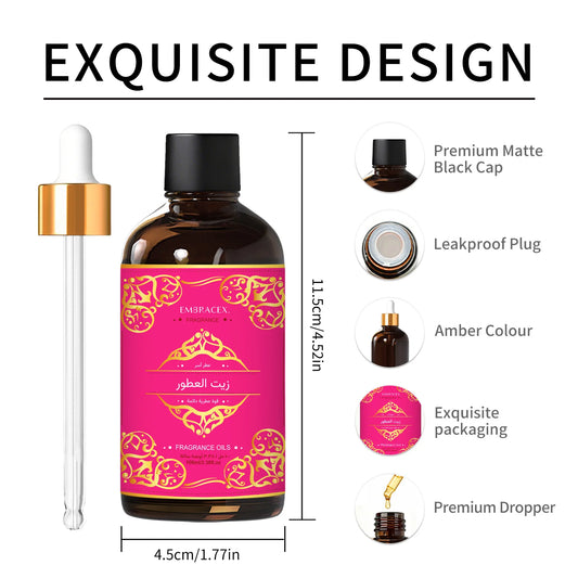 6 Type 100ml Essential Oil زيت العطور Eid Al-Fitr شوكو فانيليا Long Lasting Scent Gift