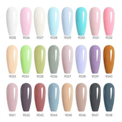 CANNI 9ML Kit Nail Gel Polish HEMA/TPO FREE Full Coverage 30pcs Color Gel Pigment Professional Nail Art Long-lasting Gel Varnish