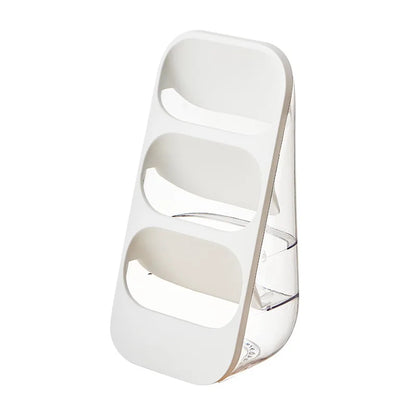 1 PCS Desktop Makeup Brush Storage Box Large Capacity Countertop Storage Rack Suitable for Dressing Tables Bedrooms Office Desks