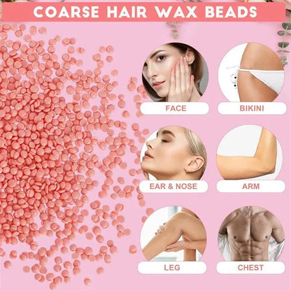 /Kuz/500g Waxing Wax Beans For Hair Removal Full Body Hot Film Hard Depilatory Wax Beads For Wax Heater Machine Hard Wax Beans