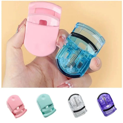 Mini Eyelash Curler Professional Multicolor Folding False Eyelashes Auxiliary Eyelash Curling Clip Beauty Cosmetic Makeup Tools
