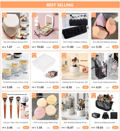 2pcs One Line Foundation Brush and Makeup Palette Set Foundation Cream Mixing Tool Nail Art Makeup Cosmetic Makeup Tool Kits