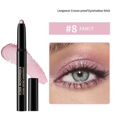 Eyeshadow Stick Highlighter Brightening Pen with Pearly Glitter & Matte Finish Shadow Eyeshadow Pencil Crayon Eyeliner Cosmetic