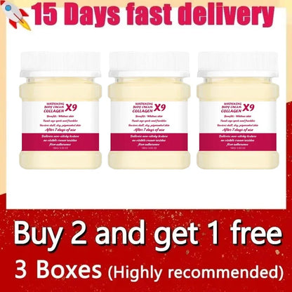 Collagen Hydrating Body Lotion Light Non‑Greasy Oil‑Free Formula Revitalizing Nourishing Body Skin Care Cream