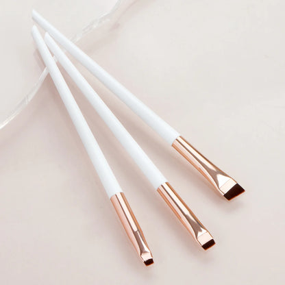 Eyeliner Brush Brow Tint Brushes Eyebrow Brushes Set Fine Angled Point Angled Slanted Tinting Ultra Thin Flat Makeup Premium Eye