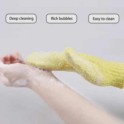 1pc Bath for Peeling SPA Exfoliating Shower Brush Body Cleaning Scrub Mitt Rub Dead Skin Gloves Shower Towel Foam Body Massage