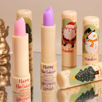 Three Color Changing Lipstick, Moisturizing and Soothing, Color Changes with Temperature, Refreshing and Non Greasy Lipstick Set