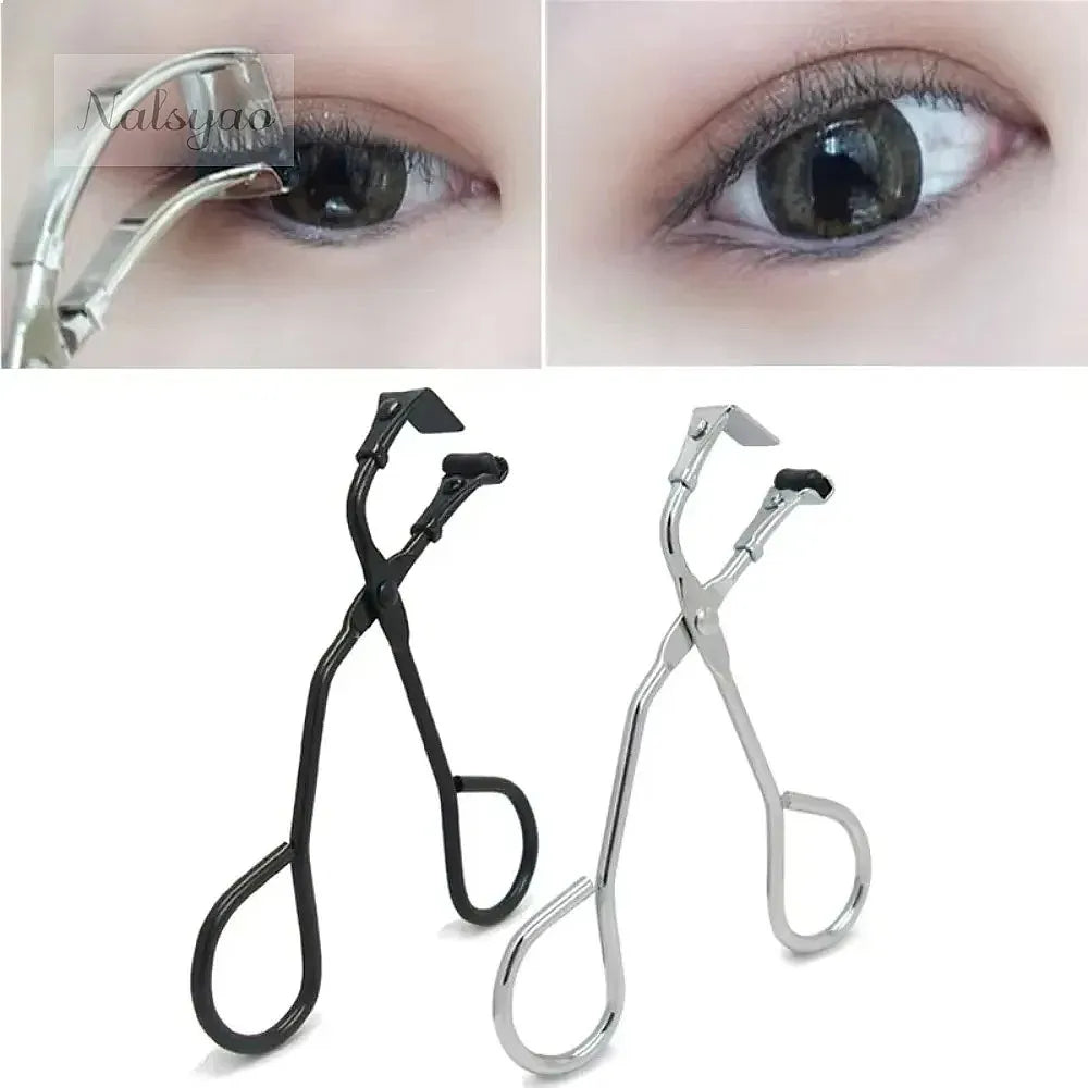 Stainless Steel Mini Eyelash Curler Makeup Tool Natural Curling Applicator Eye Lash Clip Cosmetic Detail Curly