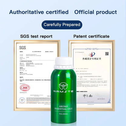 NAMSTE 500ML Aromatic Oils Perfume Essential Oil Pure Plant Fragrance Oil Home Air Freshener Fragrance Diffuser Special Oil