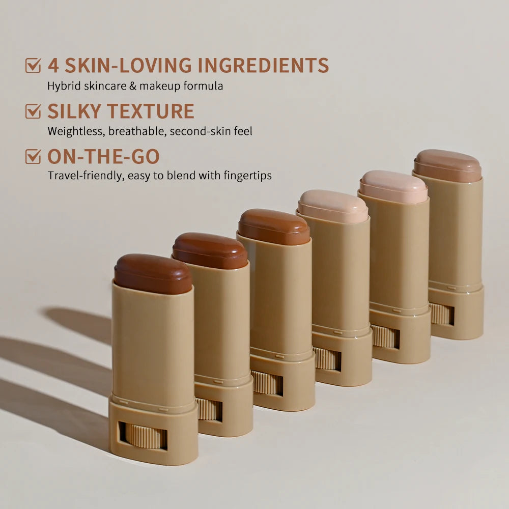 Blur Magnet Primer & Eraser Foundation Stick Long Lasting Pore Minimizing Smooth Face Makeup Oil Control Matte Christmas Gift