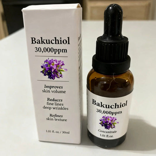 Retinol Bakuchiol Oil for Face Body Natural Serum Reduces Wrinkles Moisturizing Lifting Body Oil For Women & Men All Skin Types