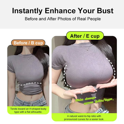 Artificial Silicone Breasts Forms Pads Fake Boobs Chest Women's Silicone Underwear Eexy Breast Padded Bra Becomes Big