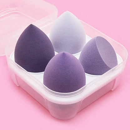 4/12Pcs Beauty Egg Makeup Blender Cosmetic Puff Makeup Sponge Cushion Foundation Powder Sponge Beauty Tool Women Make Up