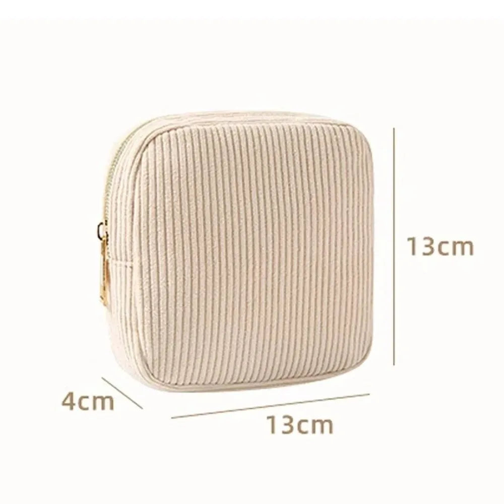Fashion Mini Makeup Lipstick Bag Travel Organizer Bags Sanitary Napkins Case Small Pouch Cosmetic Storage Pouch Women