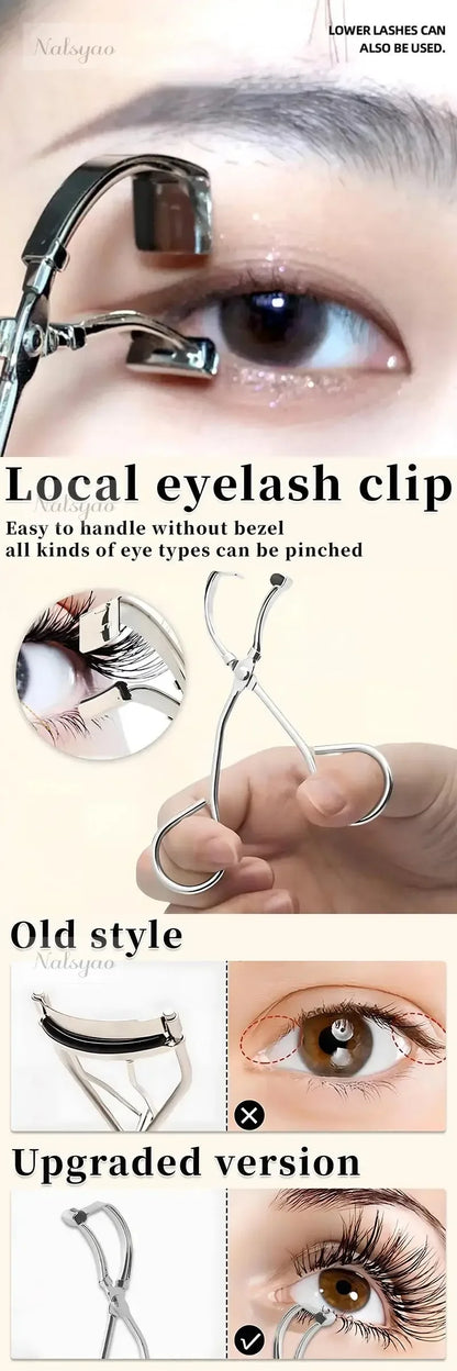 Mini Natural Curling Eyelash Curler Shaping Portable Lash Curler Beauty
