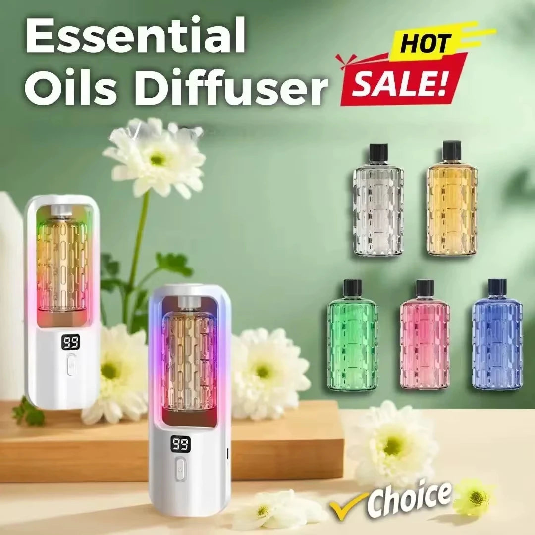 Aroma Diffuser Humidifier Fragrance Essential Oil Aromatherapy Machine Air Freshener Hotel Bedroom Toilet Bathroom Deodorization
