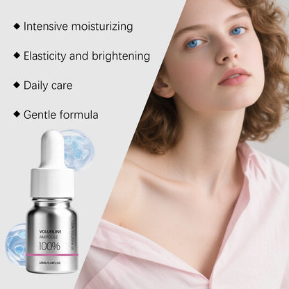 Volufilin 100% Facial Ampoule Serum,Pure Volufiline Plumping,Improve Depressions&Facial Reshaping,Hydrolyzed Collagen Elastic Lifting&Deep Hydrating Glow Moisture,Versatile Multi Zone Application&Concentrated Ampoule Formula,