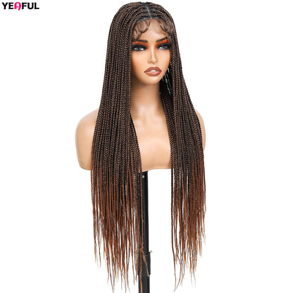 Braided Wigs Lace Front Synthetic Wig Bohemian Braided Wigs Boho Braids Wig Full Lace Braided Wigs Cheap Wigs On Sale Clearance