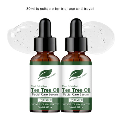 JUINHOU Green Tea Oil Hydration Facial Serum Cleans Brighten Smooth Skin Makes Skin Plump and Elastic Suitable for Everyone