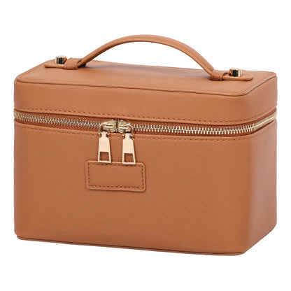 PU leather Cosmetic Bag Women Vanity Case Large Capacity Luxury Portable Travel Toiletry Bags Makeup Organizer