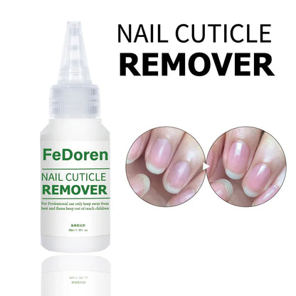 30ML Nail Cuticle Remover Softener Liquid Nail Repair Gel Exfoliator Cuticle Treatment Manicure Soften Dead Skin For Nails Care