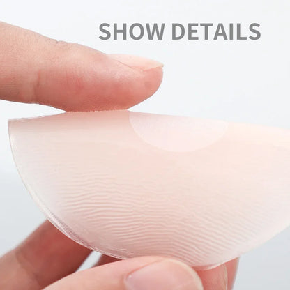12pcs Women Invisible Nipple Cover Stickers Self-adhesive Chest Breast Petals Silicone Lift Up Paddings Reusable Patch Bra Pads