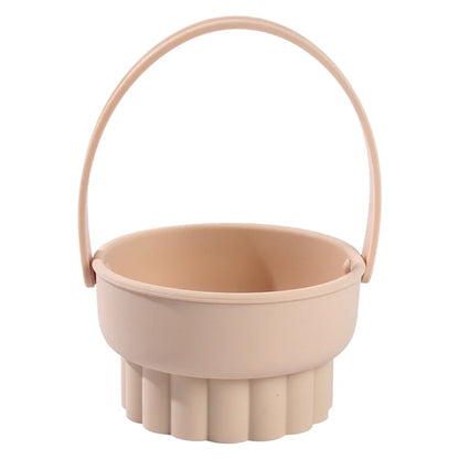 1PC Silicone Washing Bowl Makeup Brush Cleaning Box Make-up Egg Drying Tool Set Powder Puff Washer Sponge Storage Artifact