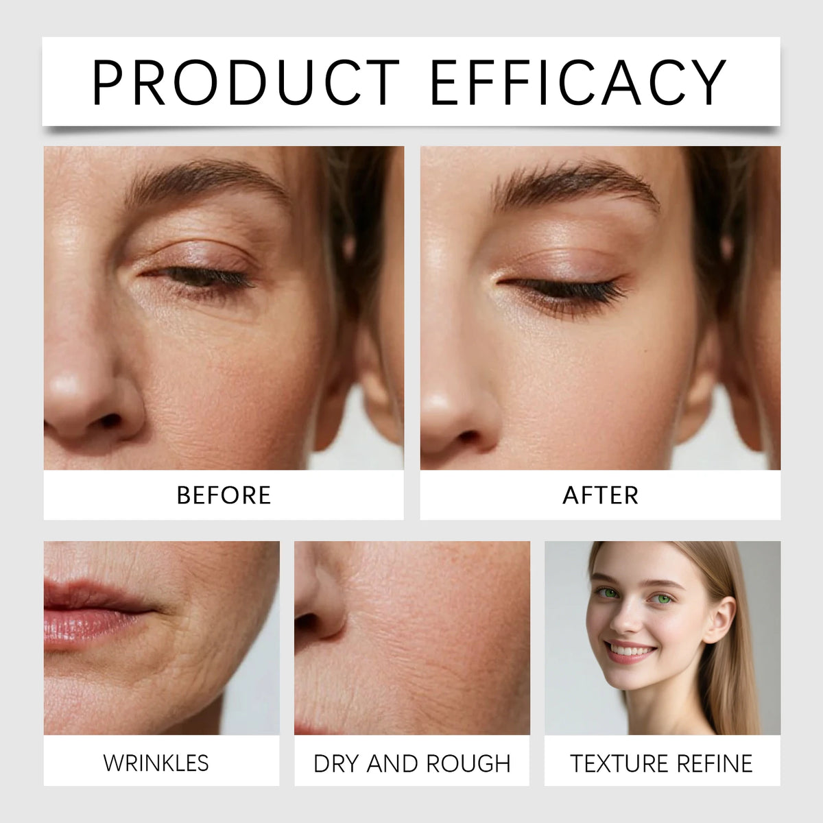 Volufilin 100% Facial Ampoule Serum,Pure Volufiline Plumping,Improve Depressions&Facial Reshaping,Hydrolyzed Collagen Elastic Lifting&Deep Hydrating Glow Moisture,Versatile Multi Zone Application&Concentrated Ampoule Formula,