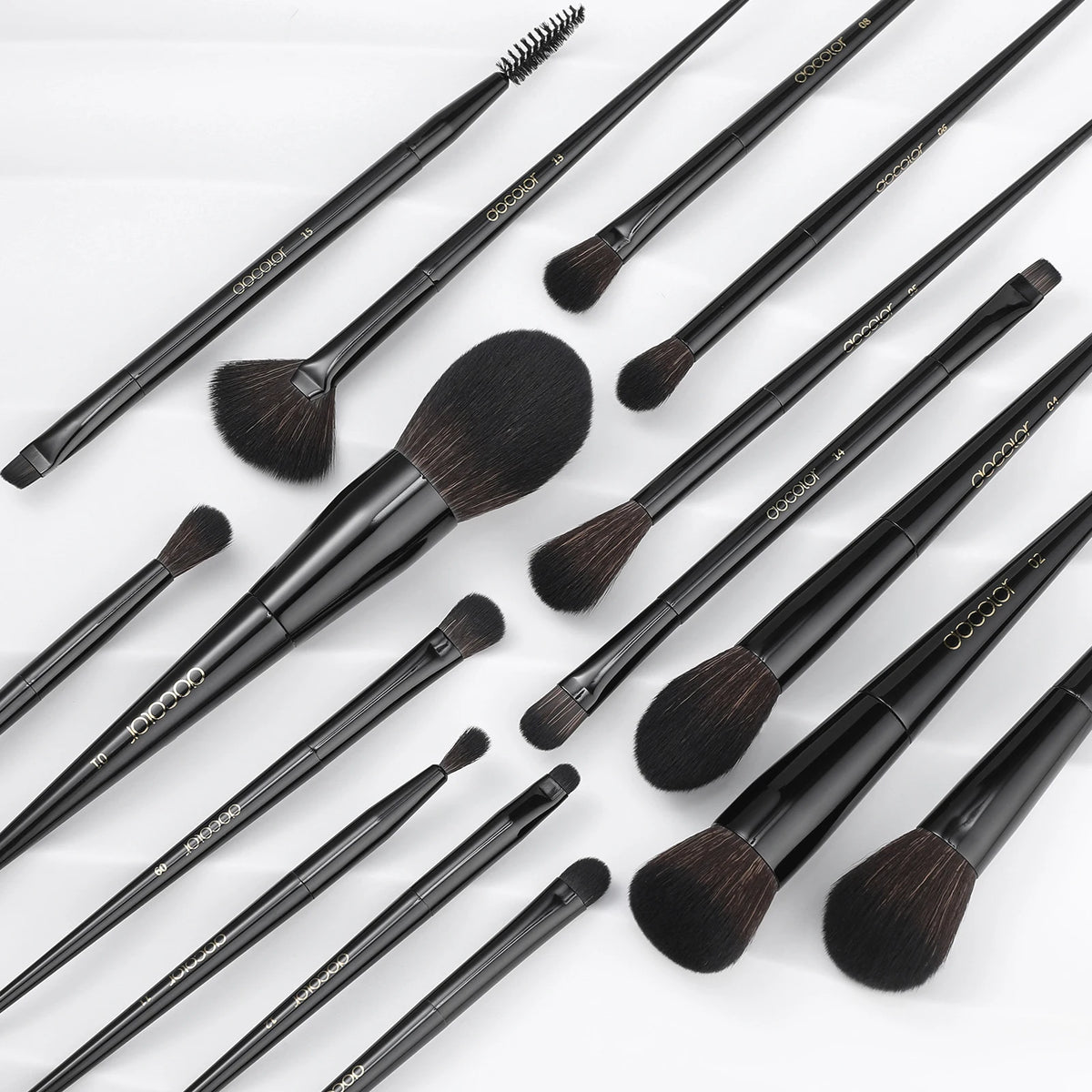 Docolor Makeup Brush Set Professional 10-30pcs Eyeshadow Blush Synthetic Foundation Brush Powder Contour Cosmetic Tool For Women