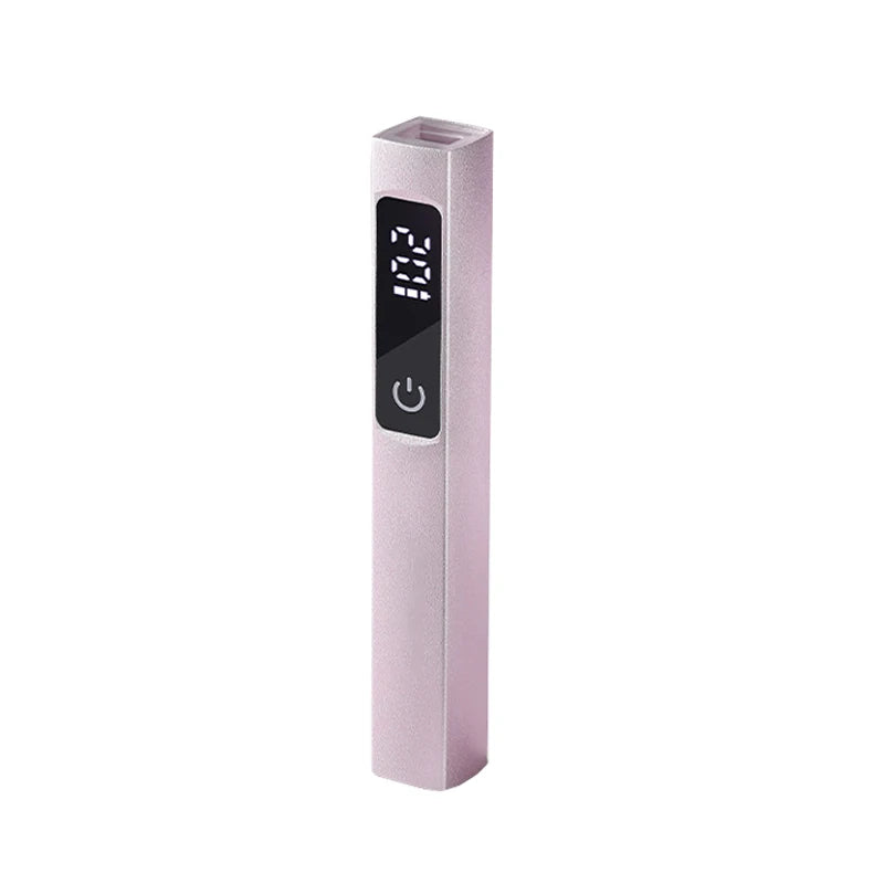 Portable Handheld Mini Nail Lamp For All Gel Polish Quick Dry USB Rechargeable Nail Dryer Machine UV LED Nail Lamp With Diamond