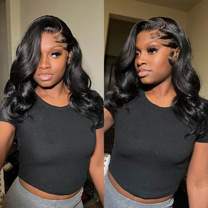 13x4 Body Wave Lace Front Wig Human Hair PrePlucked Brazilian Hair Lace Frontal Wigs For Women Lace Closure Wig