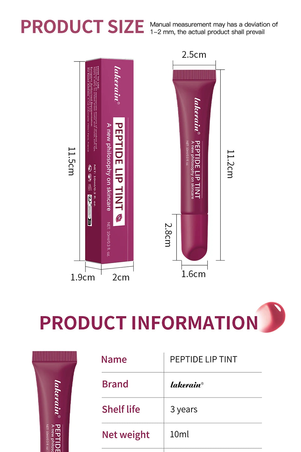 Christmas Gift Hydrating Lip Gloss Glitter Plumping Lipgloss High Shine Glass Finish Nude Colors Shiny Jelly Liquid Lipstick