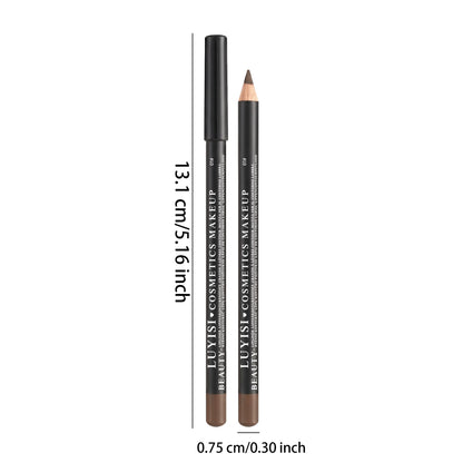 Waterproof Lip Liner,Smudge-Proof Eyeliner Lip Pencil,Highly Pigmented&Smooth Glide, Define Lip Shape,Brown Nude Shades Makeup