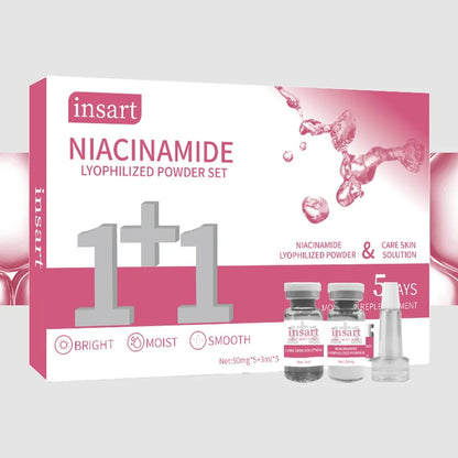 Niacinamide Oligopeptide VC Lyophilized Powder Face Serum Anti Aging Brightening Moisturizing Essence for All Skin Skincare
