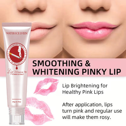 Lip Plumper Cream 20g with Peptides & Aloe - Moisturizing Non-Sticky Lip Balm, Smooth & Voluminous Lips