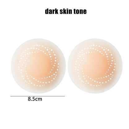 2-10PCS Invisible Self Adhesive Chest Paste Reusable Breathable Breast Sticker Strapless Lift Up Bra Pad Silicone Nipple Cover