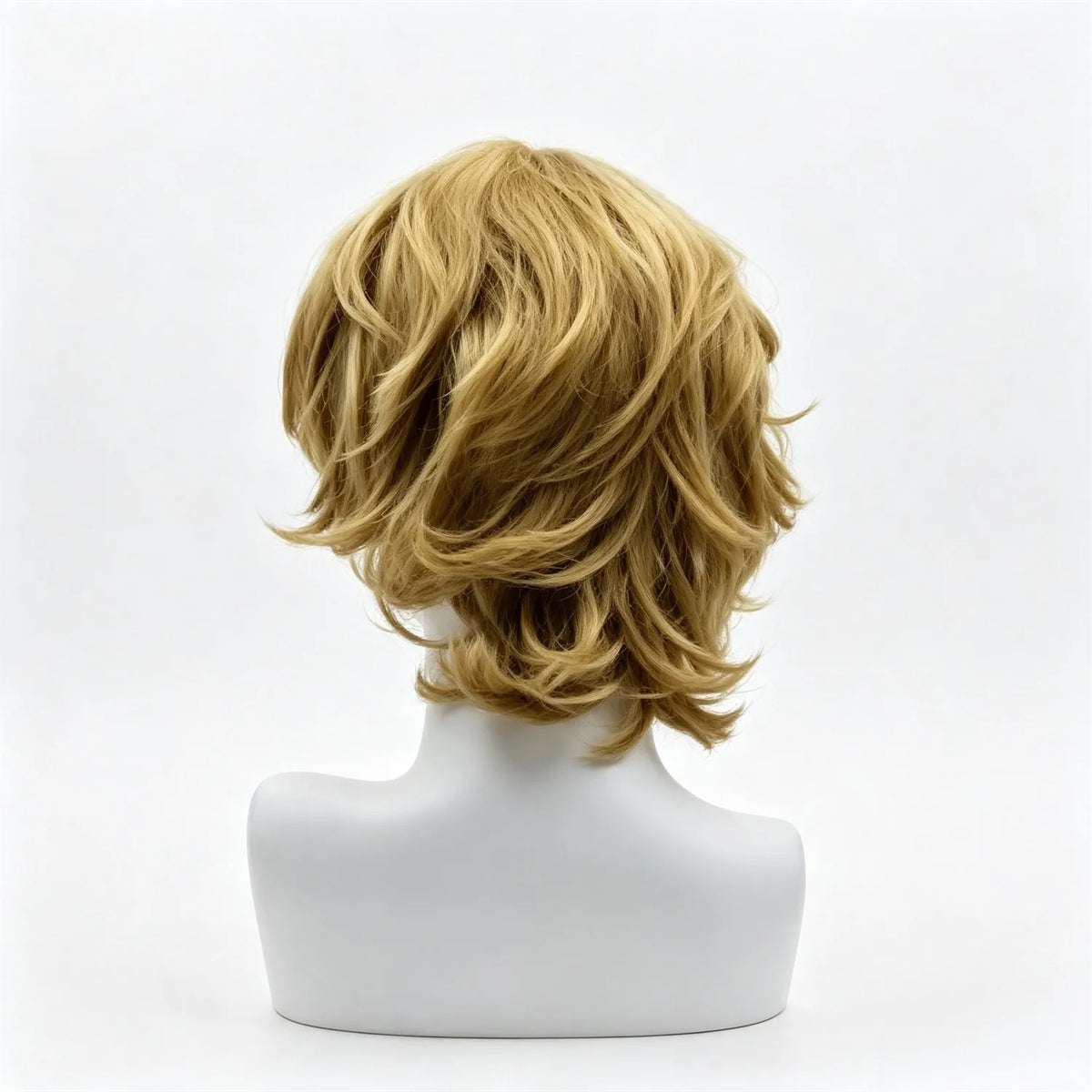 Short Bob Wig 10 Inch 1B Natural Black Heat Resistant Synthetic Wig For Women With Bangs