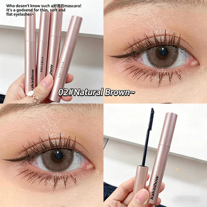 Long Lasting Curling Mascara, Waterproof & Sweatproof, No Clumping, Natural Lash Effect, Perfect for Daily Makeup