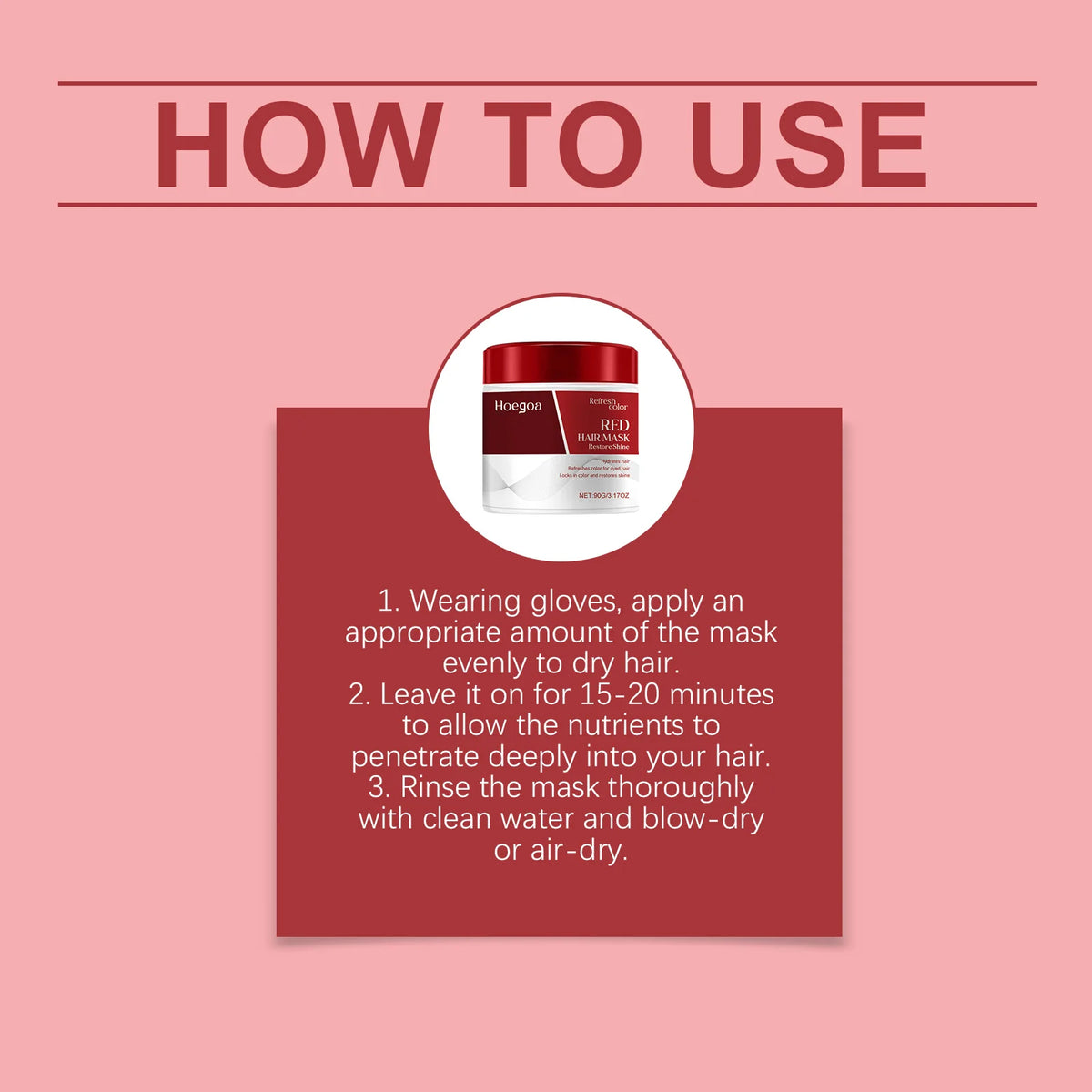 Color Boosting Conditioner Neutralizes Brass Yellow Tones Fade After Bleach Hair Dye Color Depositing Hair Mask For Red Brown