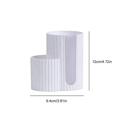 Cotton Swabs Storage Box Makeup Round Pad Holder Desktop Organizer Make Up Sponges Container Nail Art Tools Makeup Supplies